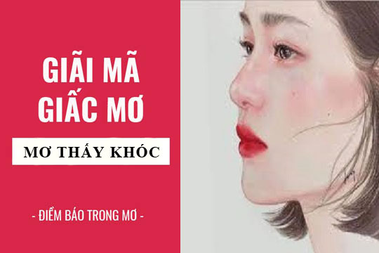 nằm mơ thấy m&igrave;nh kh&oacute;c