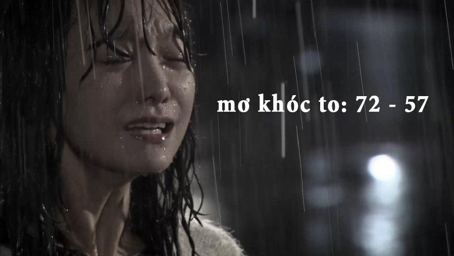 nằm mơ thấy m&igrave;nh kh&oacute;c