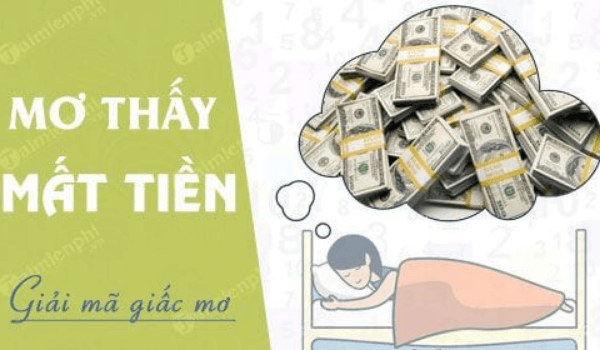 mơ thấy mất tiền