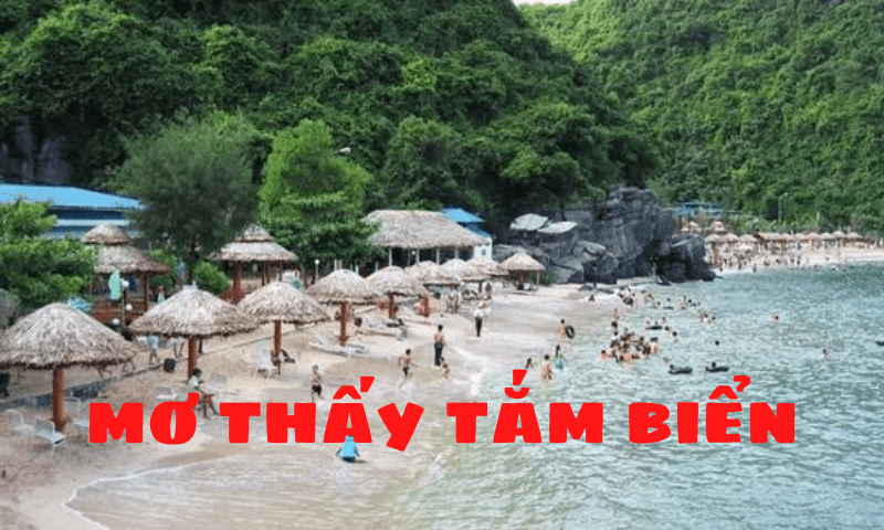 mơ thấy tắm biển
