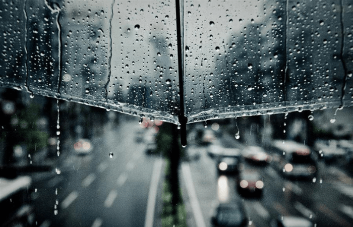 mơ thấy trời mưa