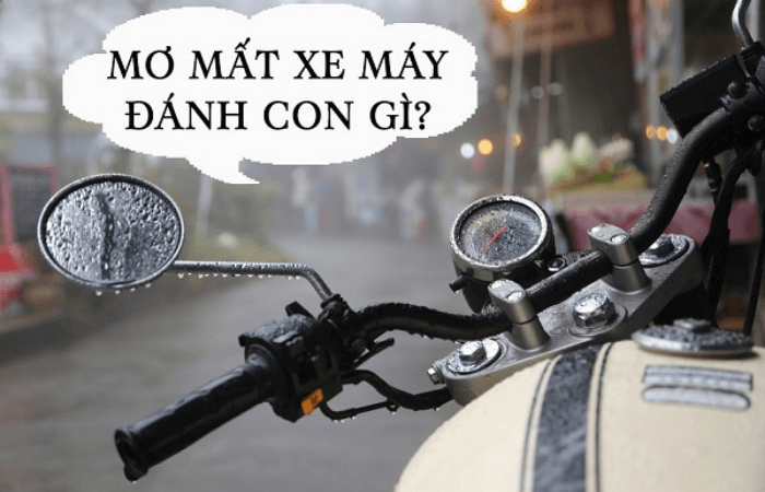 mơ mất xe m&aacute;y