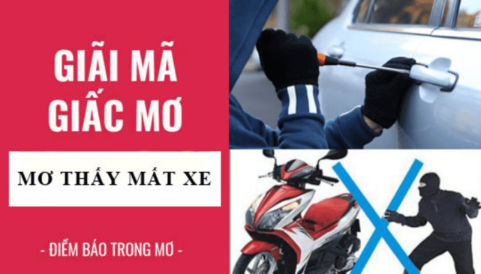 mơ mất xe m&aacute;y