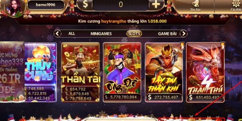 Kho tr&ograve; chơi slots nổ hũ với mức thưởng jackpot khủng thu h&uacute;t đ&ocirc;ng đảo cược thủ