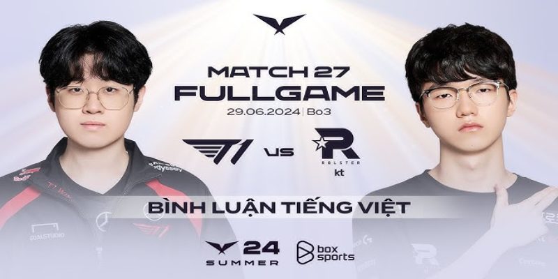 B&igrave;nh luận trận đấu giữa T1 v&agrave; KT Rolster